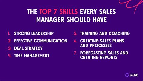 channel sales manager skills.